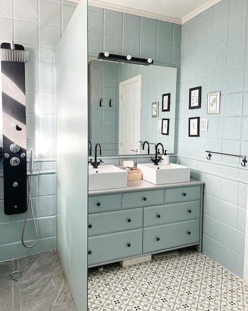 Mejores colores de pintura para baños: Azulejos y Paredes