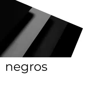 filtro color negro